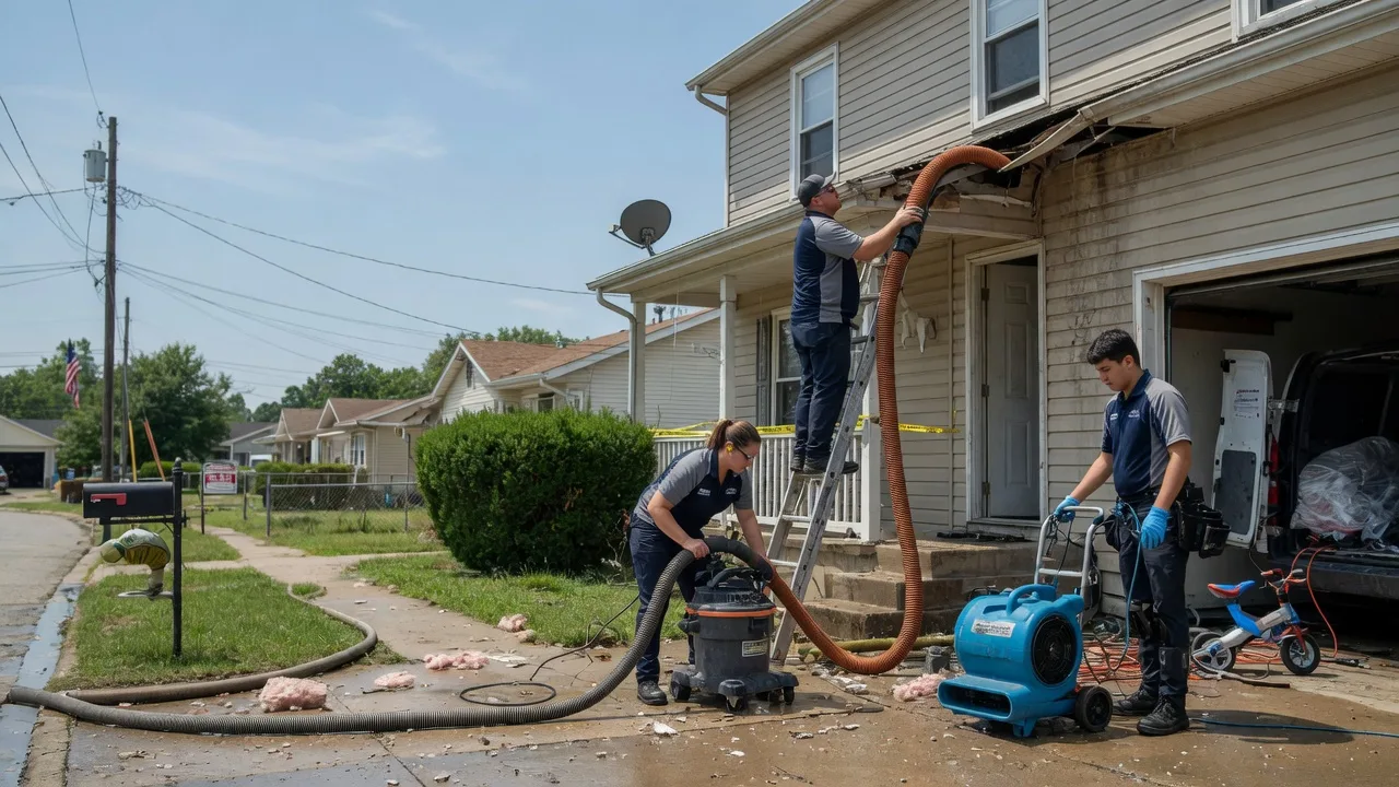 Water Damage Restoration in Bridgeport, NJ near me